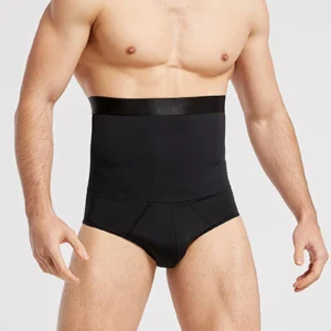 1pcs Men High Waist Shapewear Pants Tummy Control Shorts Body Shaper Compression Trainer Belly Tummy Slimming Boxer Underwear